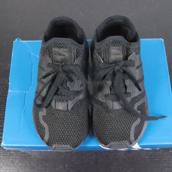 Adidas Youth Boy's 9K Swift Run XI Ortholite Black Athletic Sneaker Shoes - Picture 2 of 10